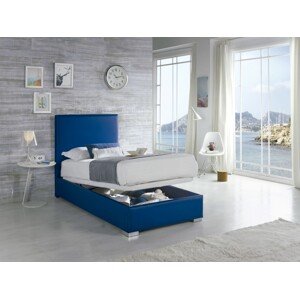 Estila Moderná štýlová posteľ Piccolo s čalúnením a s úložným priestorom 90-180cm