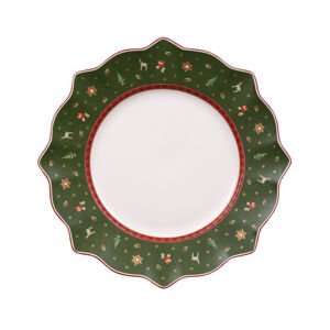 Jedálenský tanier, zelený, priemer 29 cm, kolekcia Toy 's Delight - Villeroy & Boch