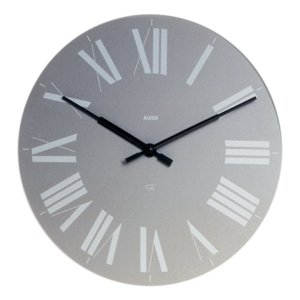 Nástenné hodiny Firenze, sivé, priem. 36 cm - Alessi