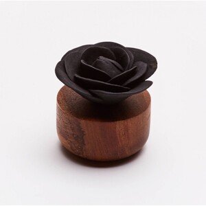 Dizajnový difuzér s motívom Bengálska ruža, čierny - ANOQ