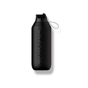 Termofľaša Chilly's Bottles - čierna priepasť 500ml, edícia Series 2 Flip