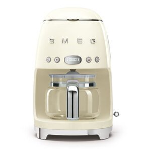 50's Retro Style kávovar na filtrovanú kávu 1,4l 10 cup krémový - SMEG