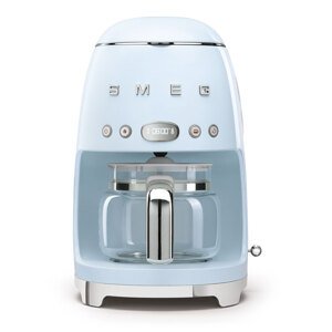 50's Retro Style kávovar na filtrovanú kávu 1,4l 10 cup pastelovo modrý - SMEG