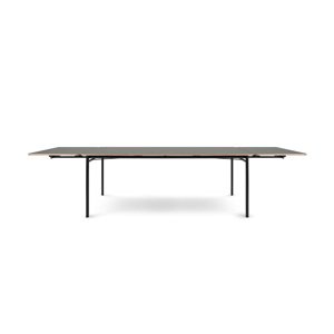 Rozkladací jedálenský stôl Taffel, 90 x 200-320 cm, viac variant - Eva Solo Farba: popelově šedá