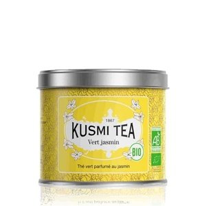Kusmi Tea Organic Green Jasmine plechovka 100 g