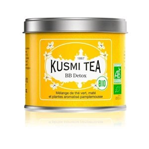 Kusmi Tea Organic BB Detox sypaný čaj plechovka 100 g