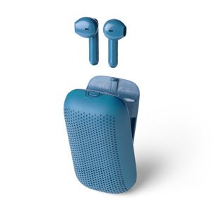 Bezdrôtové slúchadlá SPEAKERBUDS s reproduktorom, viac farieb - LEXON Farba: modrá