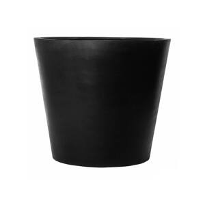 Kvetináč Jumbo Bucket, farba čierna, viac veľkostí - PotteryPots Velikost: M - v. 85 cm, ⌀ 98 cm