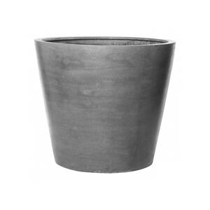Kvetináč Jumbo Bucket, farba sivá, viac veľkostí - PotteryPots Velikost: M - v. 85 cm, ⌀ 98 cm