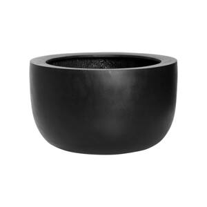 Kvetináč Sunny, farba čierna, viac veľkostí - PotteryPots Velikost: M - v. 20 cm, ⌀ 33 cm