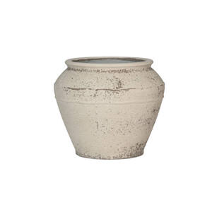 Eros, kriedovo biela, viac veľkostí - Potterypots Rozměry: L: ⌀ 54 x 46 cm