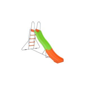 Šmýkačka s rebríkom 310 cm GH102226 zelená / oranžová,Šmýkačka s rebríkom 310 cm GH102226 zelená / oranžová