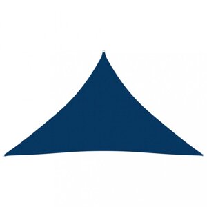 Tieniaca plachta trojuholníková 3,5 x 3,5 x 4,9 m oxfordská látka Dekorhome Modrá,Tieniaca plachta trojuholníková 3,5 x 3,5 x 4,9 m oxfordská látka De