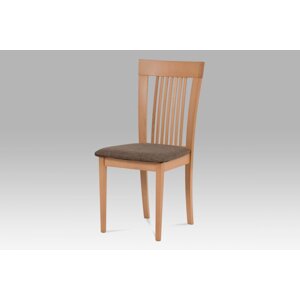 Jedálenská stolička BC-3940 látka / drevo Buk,Jedálenská stolička BC-3940 látka / drevo Buk