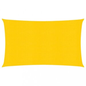 Tieniaca plachta obdĺžniková HDPE 2,5 x 3 m Dekorhome Žltá,Tieniaca plachta obdĺžniková HDPE 2,5 x 3 m Dekorhome Žltá