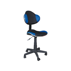 Študentská kancelárska stolička Q-G2 Modrá / čierna,Študentská kancelárska stolička Q-G2 Modrá / čierna