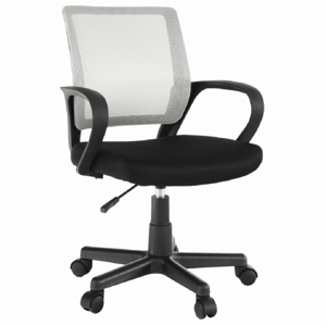 Kancelárska stolička ADRA Sivá / čierna,Kancelárska stolička ADRA Sivá / čierna
