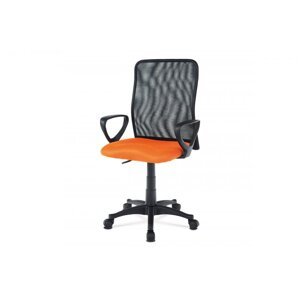 Kancelárska stolička KA-B047 Oranžová,Kancelárska stolička KA-B047 Oranžová