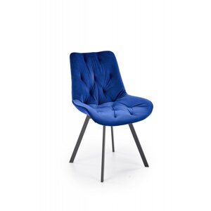 Otočná jedálenská stolička K519 Modrá,Otočná jedálenská stolička K519 Modrá