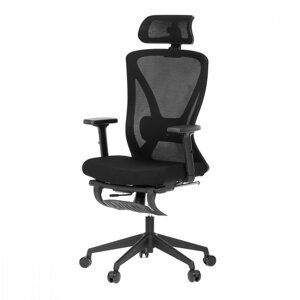 Kancelárska stolička KA-S257 Čierna,Kancelárska stolička KA-S257 Čierna