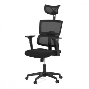 Kancelárska stolička KA-B1025 Čierna,Kancelárska stolička KA-B1025 Čierna