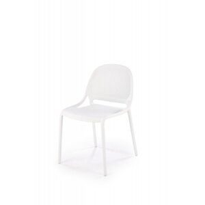 Stohovateľná jedálenská stolička K532 Biela,Stohovateľná jedálenská stolička K532 Biela