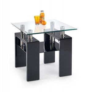 Konferenčný stolík DIANA H 60x60 cm Čierna,Konferenčný stolík DIANA H 60x60 cm Čierna