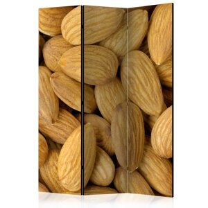 Paraván Tasty almonds Dekorhome 135x172 cm (3-dielny),Paraván Tasty almonds Dekorhome 135x172 cm (3-dielny)