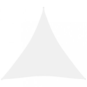 Plachta proti slnku oxfordská látka trojuholník 3,6 x 3,6 x 3,6 m Dekorhome Biela,Plachta proti slnku oxfordská látka trojuholník 3,6 x 3,6 x 3,6 m De
