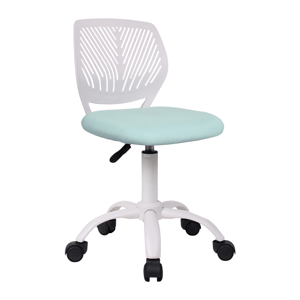 Kancelárska stolička SELVA Biela / modrá,Kancelárska stolička SELVA Biela / modrá